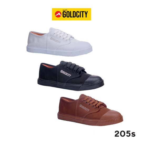 รองเท้านักเรียน Gold City รุ่น G205s มีตั้งแต่ Size เล็กสุดถึง Size ใหญ่สุด