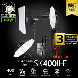 Godox Studio Flash SK400II-E SET ชุดไฟสตูดิโอ 400W - รับประกันศูนย์ Godox Thailand 3ปี ( SK400 II -E )