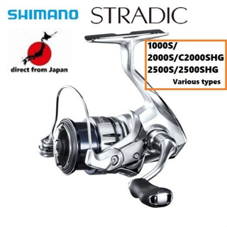 Shimano รอกหมุนตกปลา 19Stradic 1000S C2000S C2000Shg 2500S 2500Shg【ส่งตรงจากญี่ปุ่น】( Stella Stradic Twin Power Sw Nasci Saltiga Certate Caldia Luvias Offshore Offshore สําหรับตกปลา.