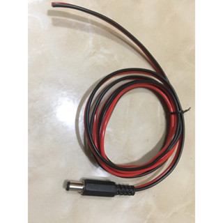 แจ๊คเสียบ ตัวเมีย / ตัวผู้ DC 5.5 * 2.1 mm แจ๊คหัว DC 5.5 * 2.1 สายเคเบิล 12V สำหรับกล้องวงจรปิด ต่อสาย สาย Jack DC