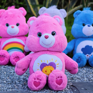 พร้อมส่ง Care Bears นำเข้า🌞💖ตุ๊กตาแคร์แบร์รุ่น Shine Bright ขนาด 27, 40 cm(ป้ายขาว)