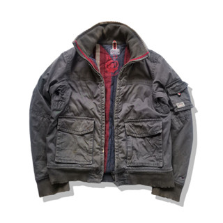 TOMMY HILFIGER AIRFORCE Jacket รอบอก 46”