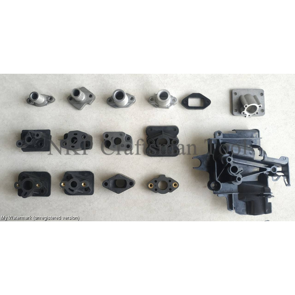 ไฟเบอร์คาร์บูเรเตอร์ คอคาบูเรเตอร์ สำหรับ เครื่องตัดหญ้า เครื่องพ่นยา รุ่น 411 T200 G4K GX35 (ใส่ได้