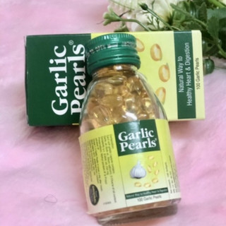 Garlic Pearls (น้ำมันกระเทียม บำรุงร่างกาย) 100 Capslue