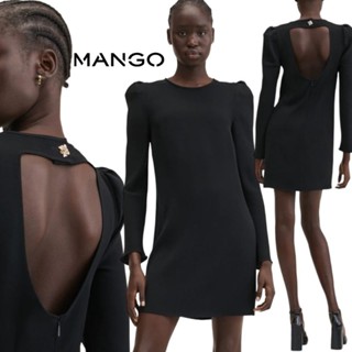 MNG : Cut out Black dress (เดรสดำ)