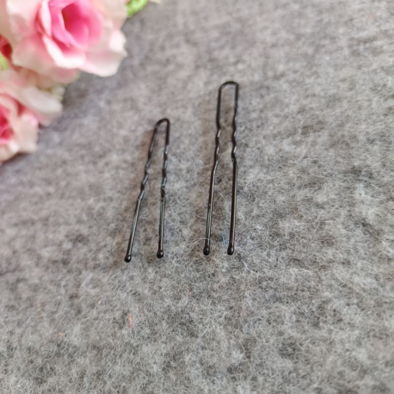 กิ๊ฟตัวยู กิ๊ฟดำ มี 2ขนาด Hair Grips Hair Pins Shopee Thailand