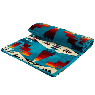 ผ้าคลุมแคมป์ปิ้ง ผ้าห่มตัว PENDLETON Towel Blanket Jacquard ขนาดใหญ่ XB233 ขนาด 178 x 102 cm