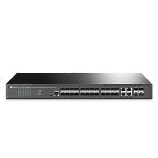 TP-Link  TL-SG3428XF JetStream 24-Port SFP L2+ Managed Switch with 4 10GE SFP+ Slots  สวิตซ์ PoE