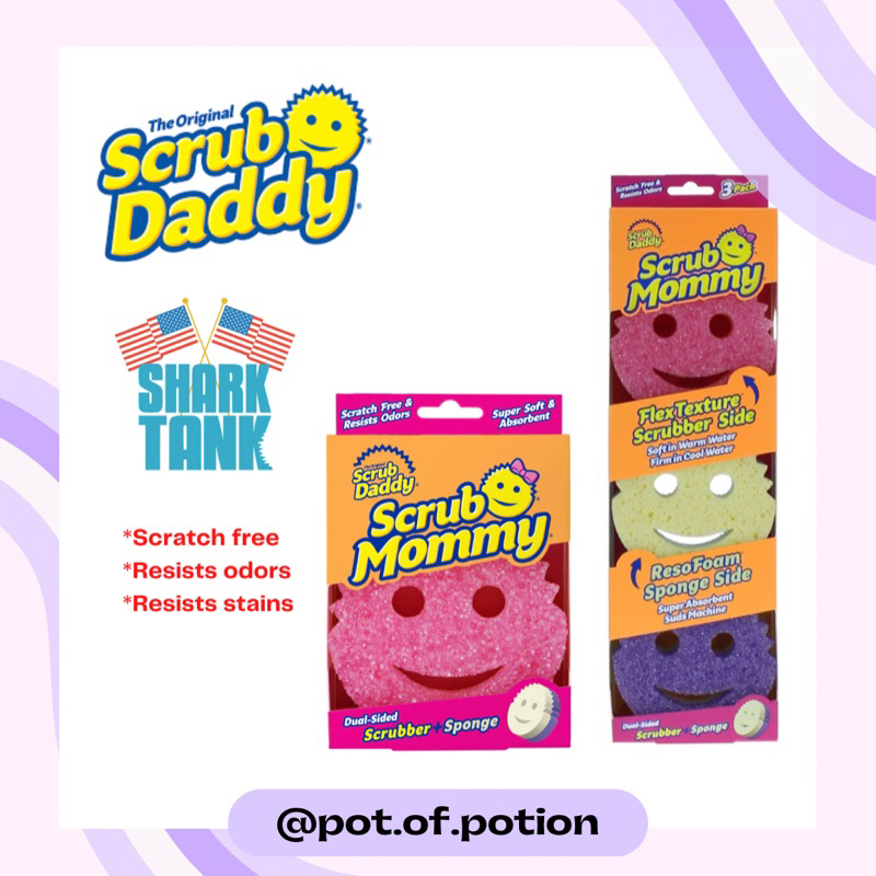 พร้อมส่ง Scrub Daddy — รุ่น Scrub Mommy