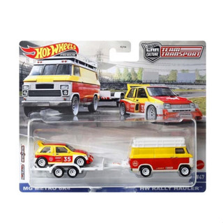 Hot Wheels Premium Car Culture Team Transport MG Metro 6R4 HW Rally Hauler HCR29