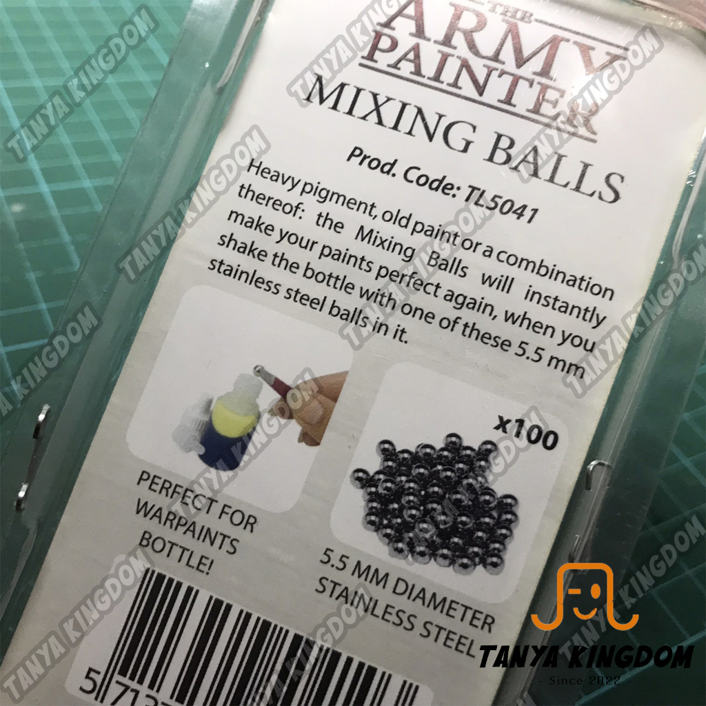[แบ่งขาย] ลูกเหล็กเขย่าสี The Army Painter - Mixing Balls ลูกเหล็กผสมสี แสตนเลส ไม่ขึ้นสนิม