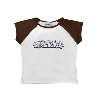 graffiti logo baby tee ( coco )