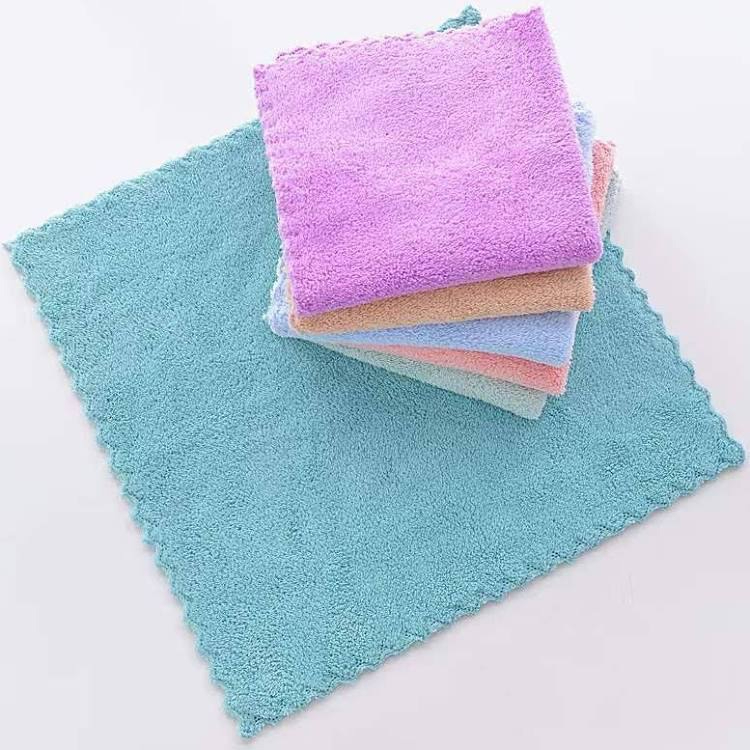 ผ้าเช็ดโต๊ะ5 ผืน ขนาด  25 X 25 cm. ผ้าเช็ดจาน ผ้าเช็ดมือ
