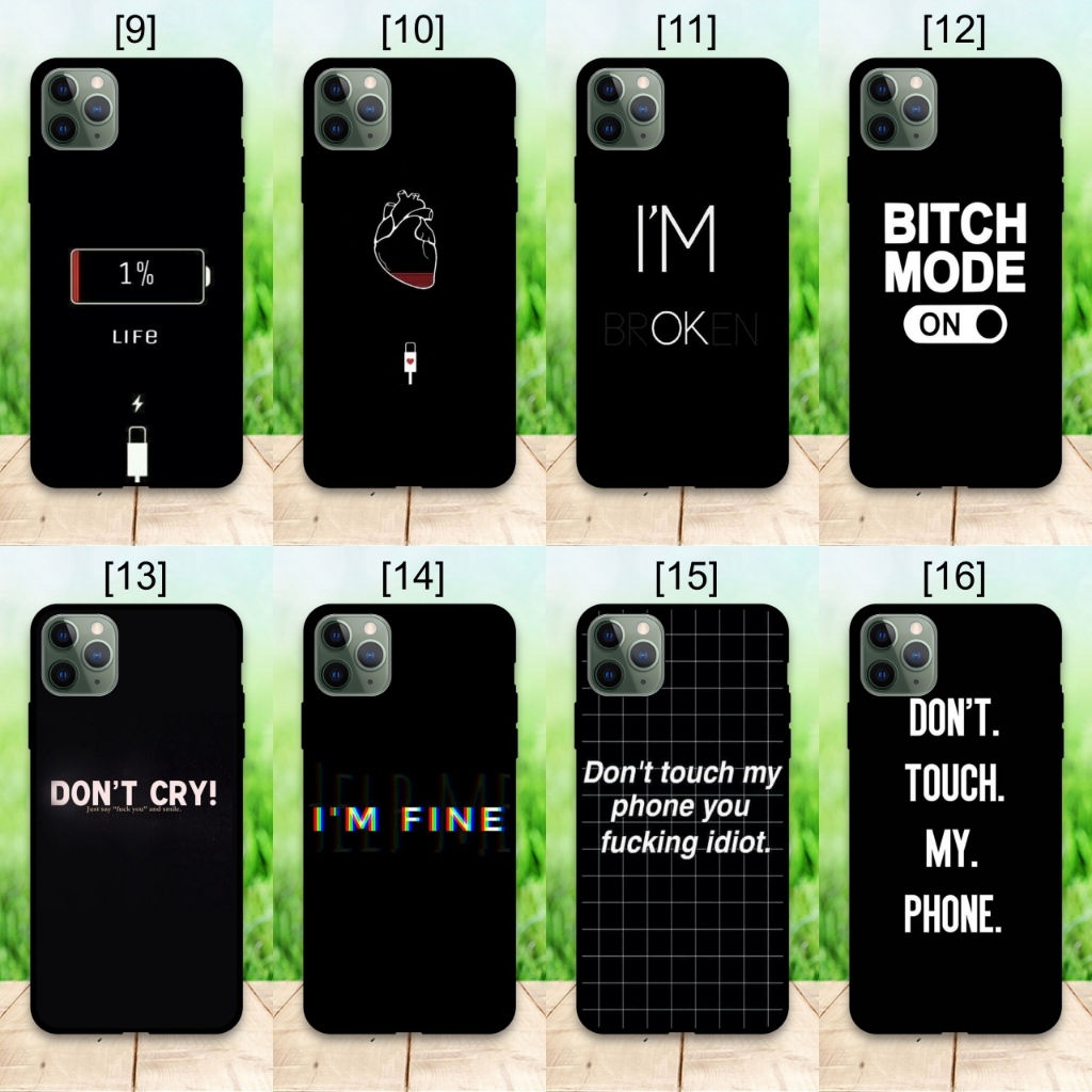 OPPO F1 F1s F7 F9 F11 F17 F21 Case Black