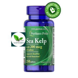 Puritans Pride  Sea Kelp 200 MCG / 250 Capsules