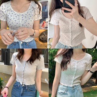 garden mini crop top