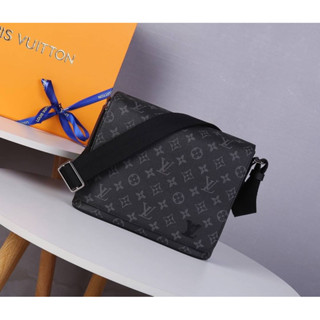 Louis Vuitton messenger bag  Grad original (เทพ)หนังเเท้ทั้งใบ Size 25Cm free box set อุปกรณ์พร้อมกล่องแบรนด์ตามภาพ