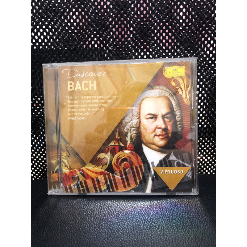 Cd เพลงมือสอง Bach  Bach (Toccata And Fugue, Cello Suite 1, Goldberg Variations)