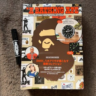 A BATHING APE 2022 Bape clock นาฬิกาตั้งโต๊ะ Autumn/Winter collection BAPEX Wall Clock,  Table Clock ของแท้ ส่งฟรี