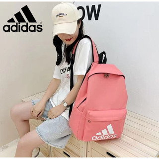 Adidasกีฬากระเป๋าเป้สะพายหลัง Backpack New Classic Ladies Casual