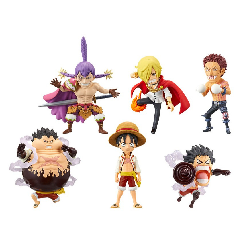WCF One Piece Battle of Luffy  วันพีช/  ลูฟี่่ แทงค์แมน, แครกเกอร์, ลูฟี่, ซันจิ, ลูฟี่ สเนคแมน, คาตาคุริ