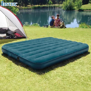 INTEX ที่นอน ที่นอนเป่าลม King dura-beam midntght green downy airbed รุ่น 64735