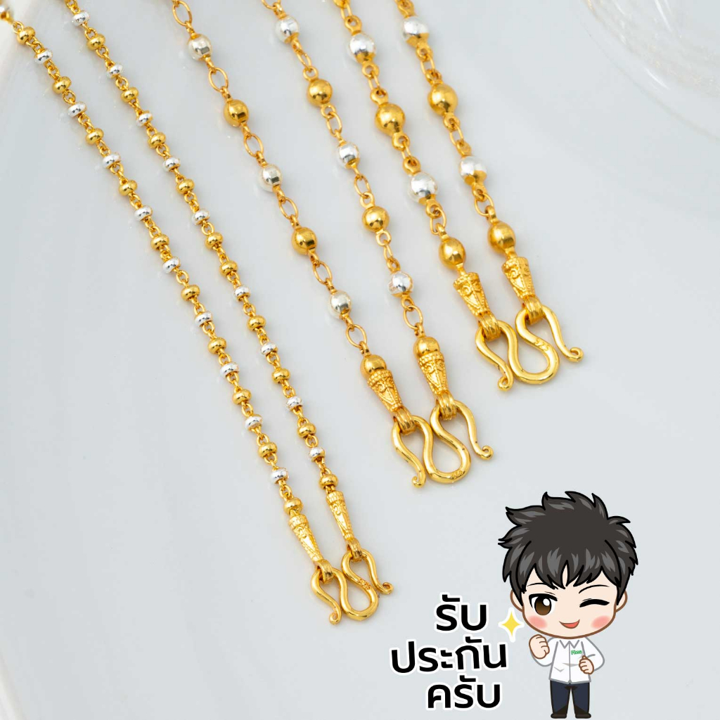 สร้อยสองกษัตริย์แท้ สร้อยสามกษัตริย์แท้ ห้อยพระ 20 24 นิ้ว ไม่ลอก N569 เกรดพรีเมียม 18k สร้อยสแตนเลส ราคา ถูกที่สุด ดีลบีเคเค แกลเลอรีภาพที่ 6