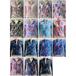 Zippy rashguard ชุดว่ายน้ำผู้หญิง ชุดดำน้ำ ชุดออกกำลังกาย
