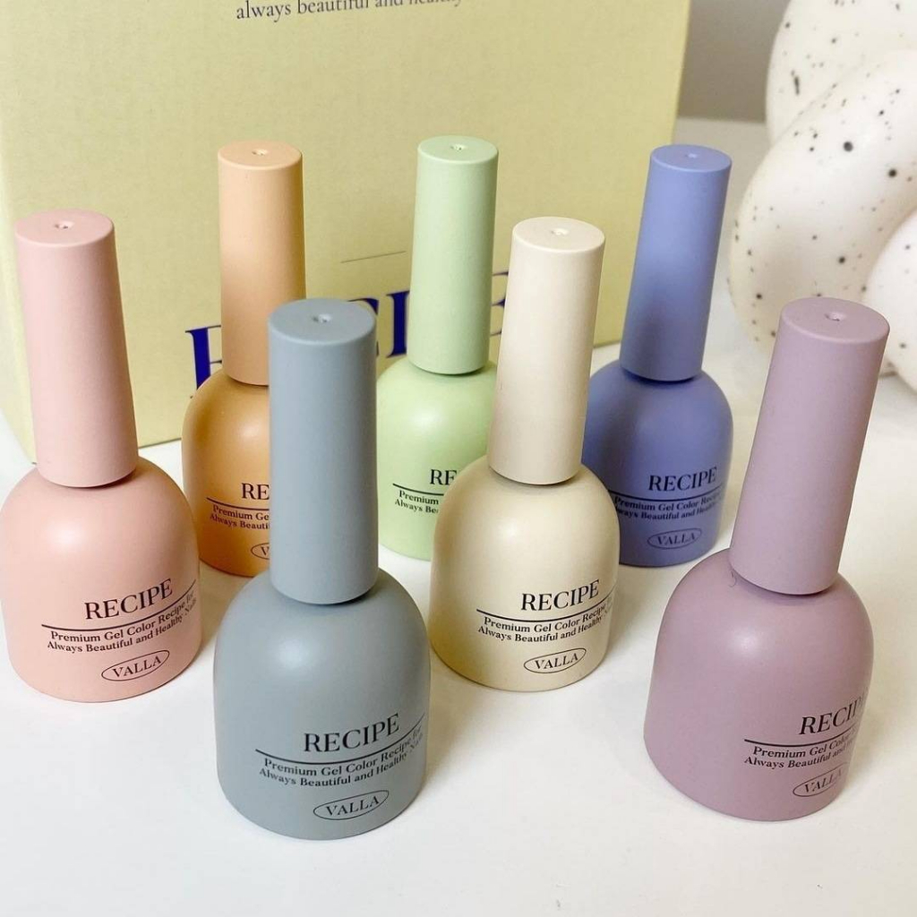 Restock#7 เซตสีเจลเกาหลี 'Camembert Cheese' Recipe collection 7 โทนสีกึ่งไซรัป Valla Korea🇰🇷ของแท้นำเข้าตรงจากเกาหลี🇰🇷 - รูปที่ 3