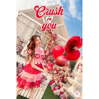 💎พร้อมส่ง💎Maria ❤️ Crush on you dress