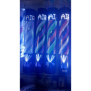 🔥ส่งฟรีทั่วไทย🔥 ไฟหมุน 120 cm รุ่น A29 กรรไกร Hair กันน้ำ มีรีโมท ราคาประหยัด แบบ LED หลายสี หมุนวน (ด้านบน Hair ด้านล่