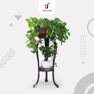 Plant display stand ชั้นวางกระถางดอกเหล็กแบบ 2 ชั้น