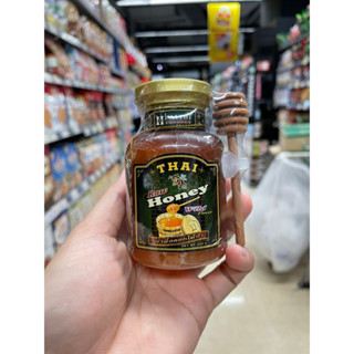 Thai Raw Honey Wild Flower ไทยฮันนี่ น้ำผึ้งดอกไม้ป่า  น้ำผึ้งจากธรรมชาติแท้100% น้ำหนัก150กรัม/1กระปุก