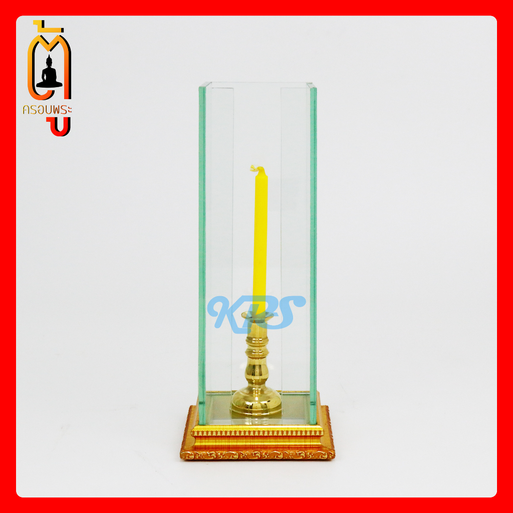 ตู้ครอบเชิงเทียนกระจกหนา 5 มิล สามารถใช้ได้ทั้งภายในอาคารและภายนอกได้อาคาร