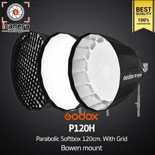 Godox Softbox P120H Parabolic 120cm. - Bowen Mount ( P120G , P120L , P120 )