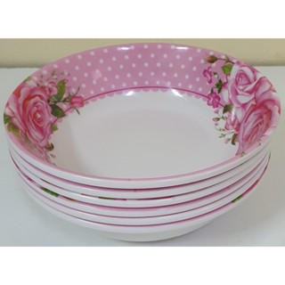 601-7 ชามใบบัวรุ่นหนาพิเศษ ขนาด 7นิ้ว แพ็ค 6ใบราคา