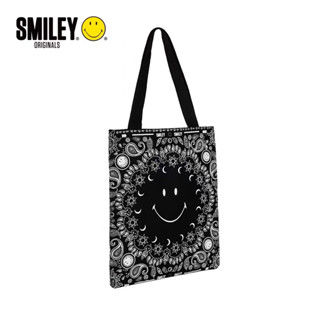 Smiley tote bag - กระเป๋าผ้า ถุงผ้าของแท้จาก Smiley Original