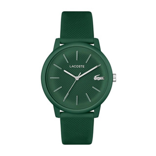 LACOSTE MENS 12.12 MOVE รุ่น LC2011238 นาฬิกาข้อมือผู้ชาย สีเขียว หน้าปัด 42 มม.