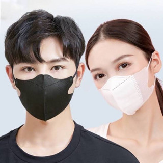 3D mask (1แพค10ชิ้น)  หน้ากากอนามัย สีขาว สีดำ