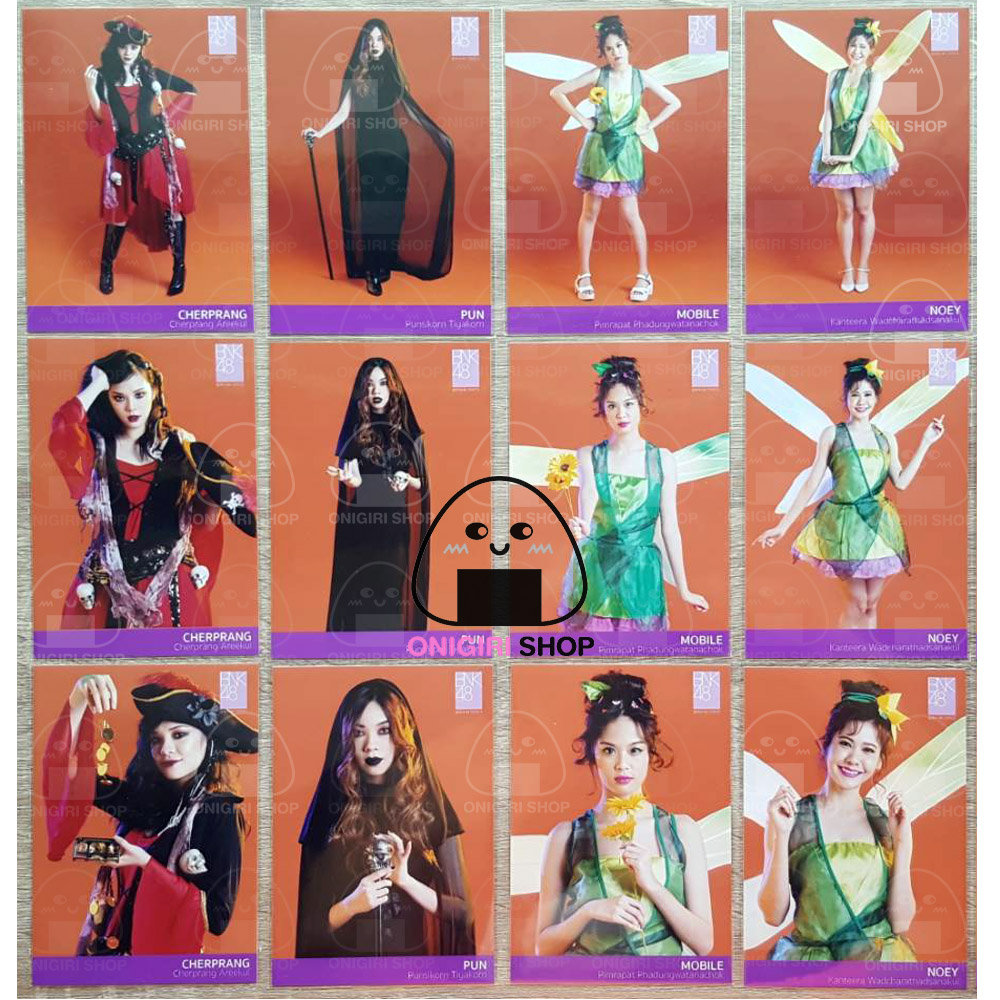 โฟโต้เซ็ต BNK48 ฮาโลวีน คอมพ์ (3 ใบ ครบเซ็ต) photoset BNK48 halloween complete (ของแท้100%)