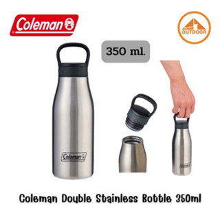 Coleman Double Stainless Botttle 350 ml.ขวดนำ้เก็บร้อนเย็นคุณภาพสูง ของแท้จาก Coleman Japan