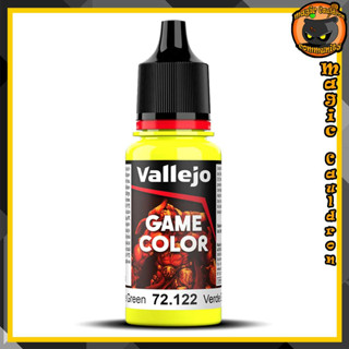 Bile Green 18ml. New Vallejo Game Color สีอะคริลิคสูตรน้ำ