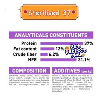 Royal Canin Sterilised 10kg โรยัลคานิน อาหารแมวโต ทำหมัน ทุกเพศ ถุงขนาด 10 กิโลกรัม