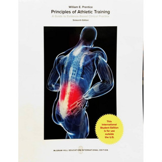 9781260084016PRINCIPLES OF ATHLETIC TRAINING: A COMPETENCY-BASED APPROACHWILLIAM E. PRENTICEpaperback