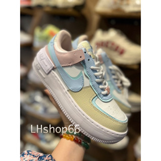 🌈 รองเท้าผ้าใบ N Air force1 ✅Shawdo Pastel🎉🎊มีพร้อมส่ง 36-40