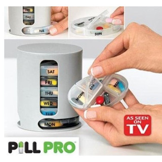 Pill Pro กล่องใส่ยาและวิตามินแบบ 7วัน 28ช่อง