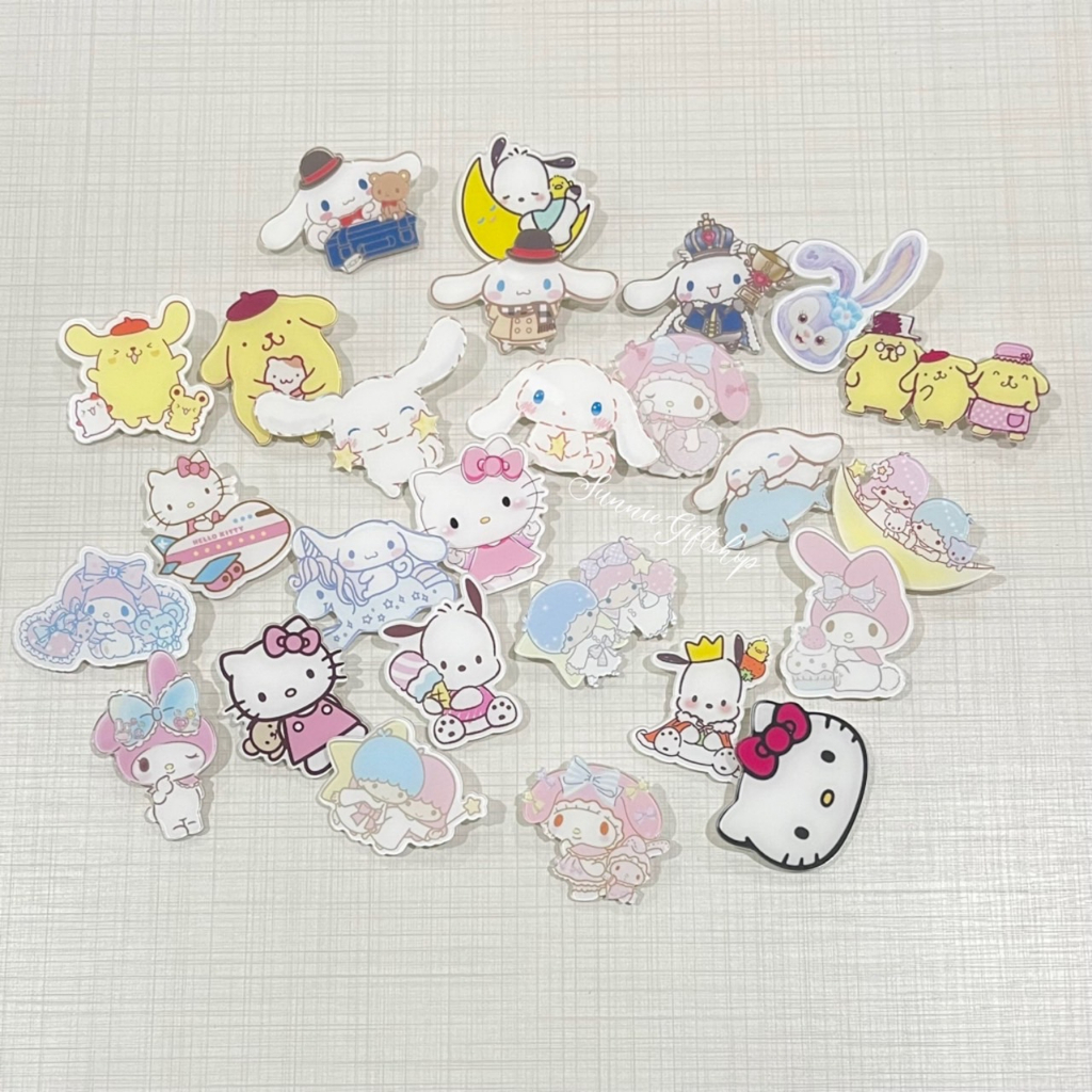 เข็มกลัด ติดกระเป๋า ลายการ์ตูน ลายชุดที่2 ***สั่งขั้นต่ำ 2ชิ้น นะคะ***