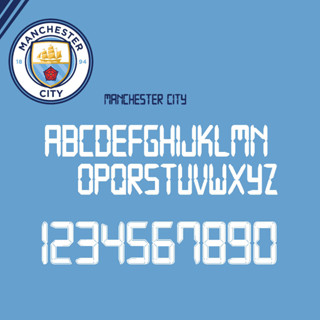 Flex Name + No. (Manchester City)