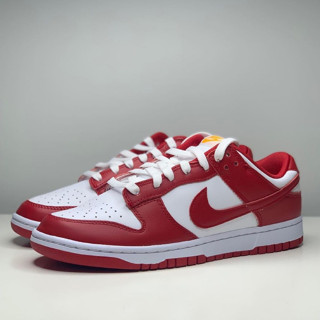 Nike Dunk Low Retro "Gym Red" ย้อนยุคอินเทรนด์【ของแท้ 100 %】