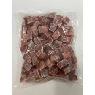 ลิ้นวัวลูกเต๋าสำหรับตุ๋น 1KG/BEEF TONGUE DICE CUT FOR STEW 1KG